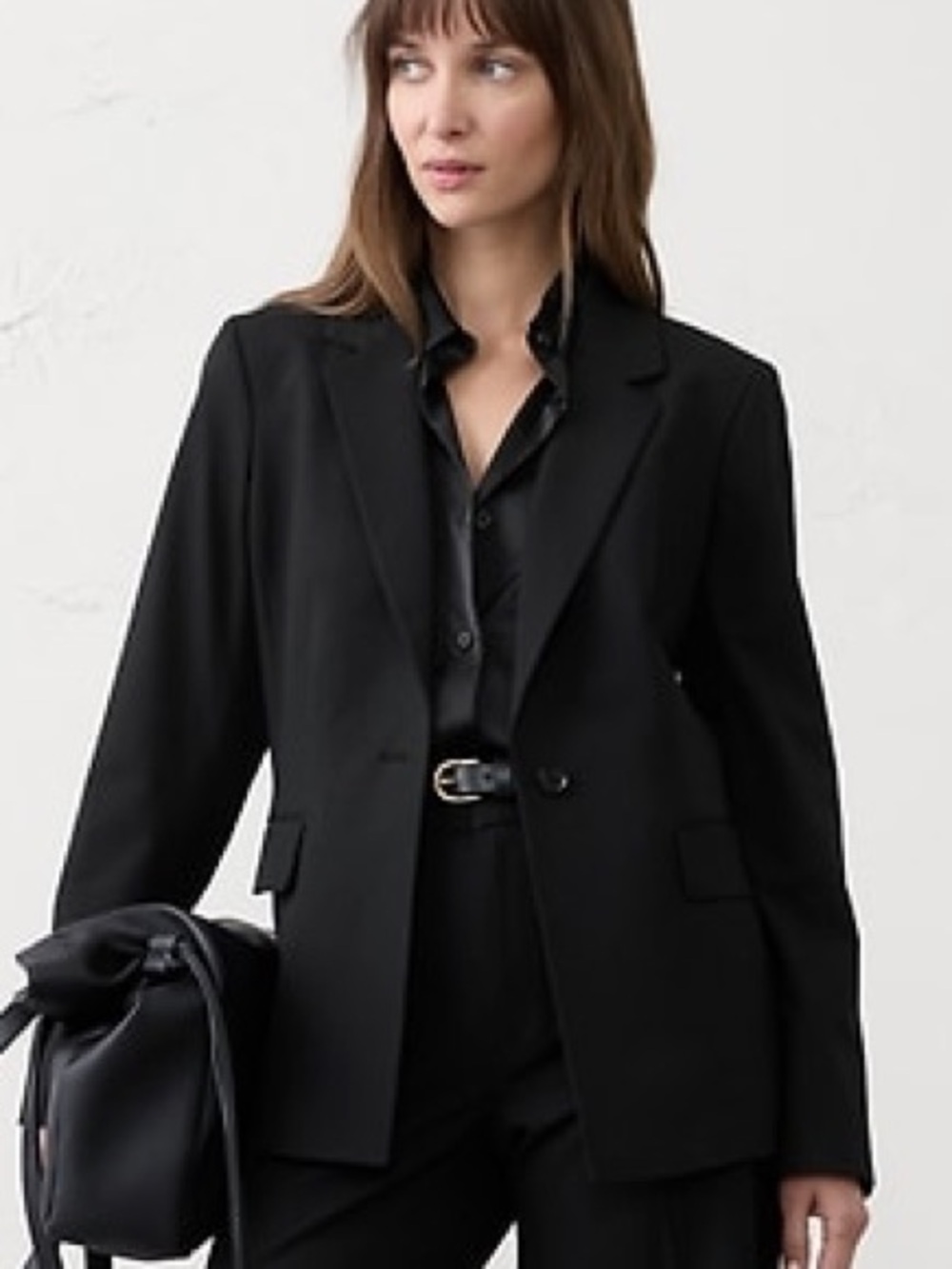 Banana Republic Black Tailored Blazer